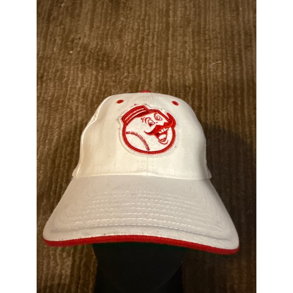 Rare Cincinnati Reds Mr. Redlegs Cooperstown‎ Collection Twins Enterprise Hat